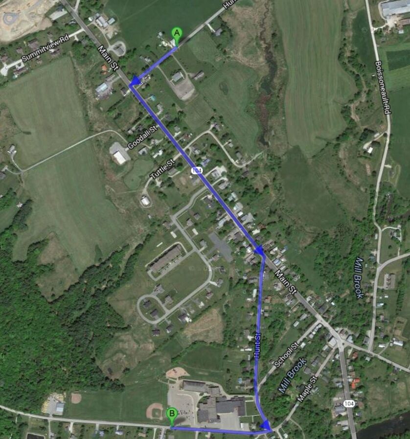 Fairfax Fourth of July Parade Route 2021